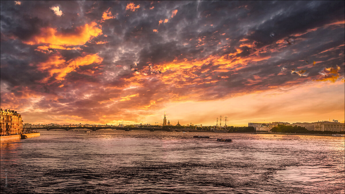 Закат над Невой - Валентин Яруллин
