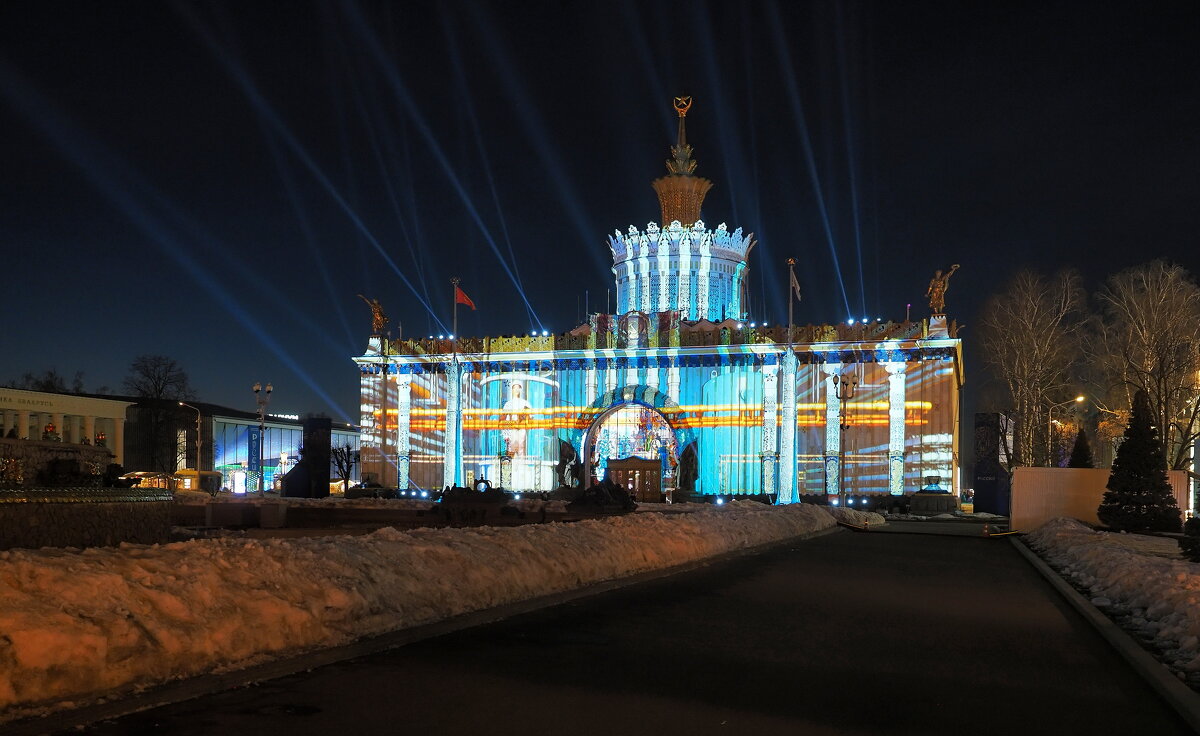 Да будет свет. ВДНХ зимой. - Евгений Седов
