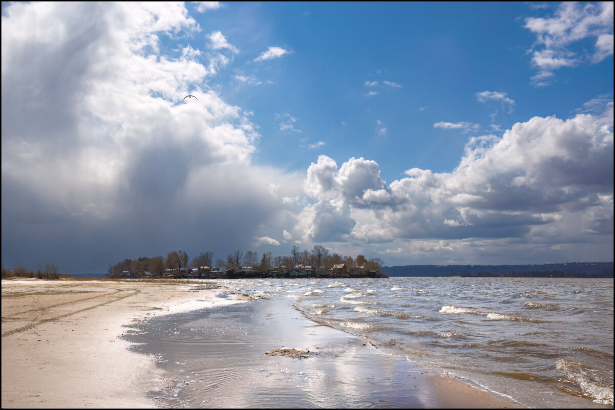 Волга, апрель - **** vedin