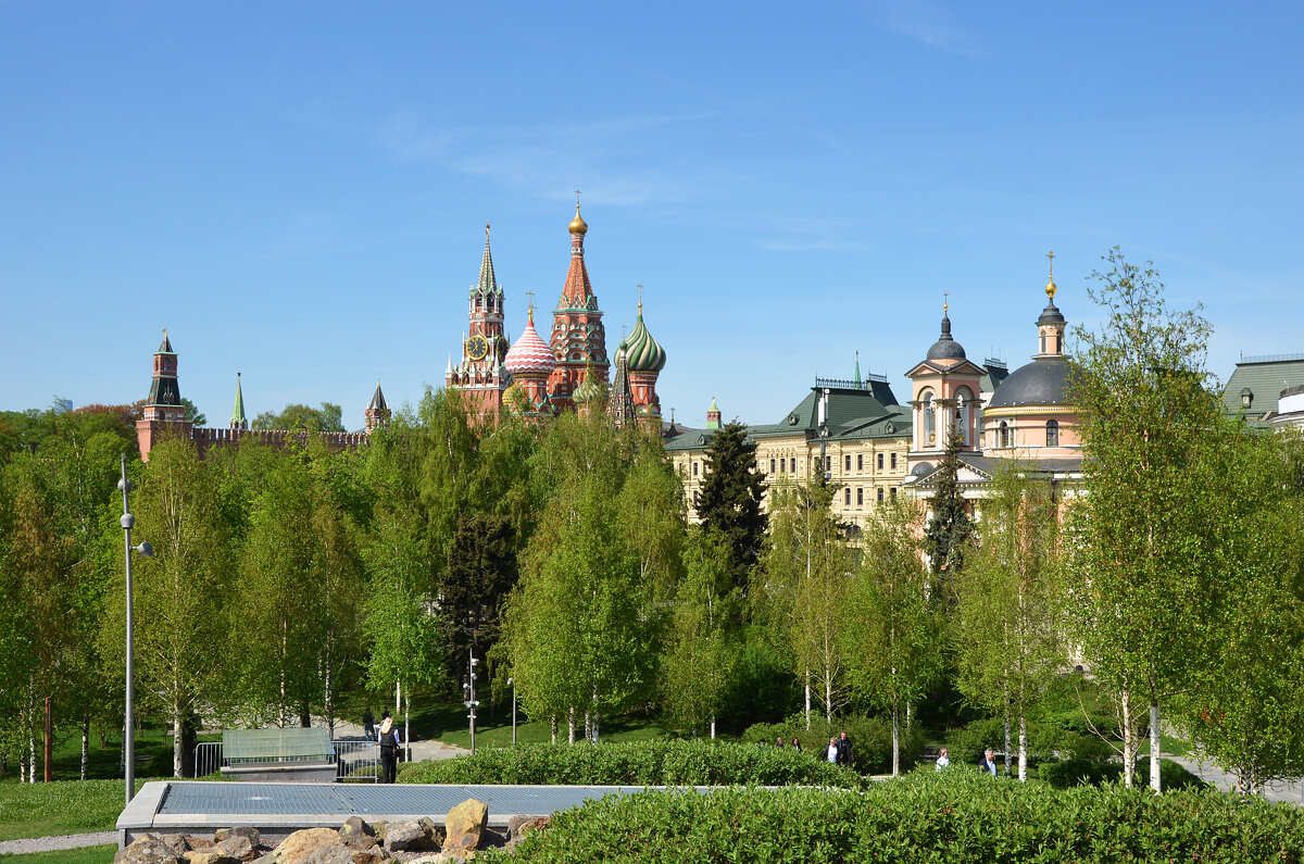 Москва. Парк Зарядье. Апрель. - Наташа *****