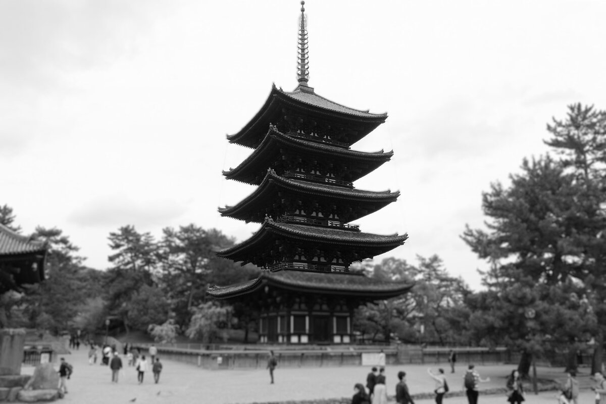 Пятиярусная пагода Nara Япония - Civetta *** Пятиярусная пагода Nara Япония - Civetta ***