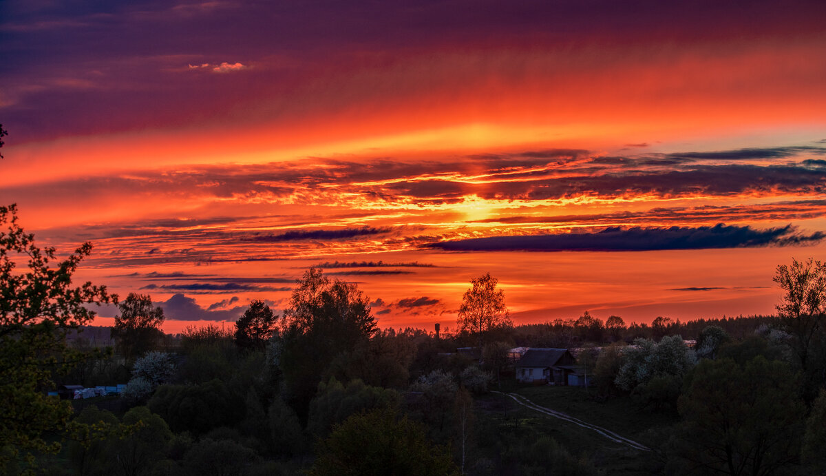 Весенний закат - Sergei Vikulov