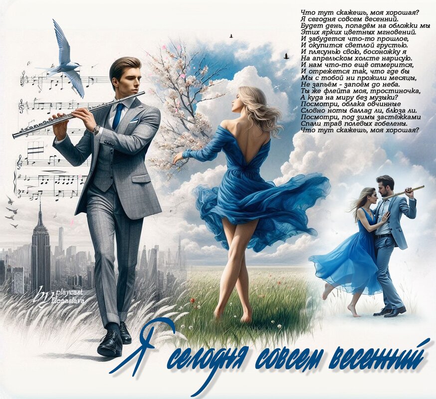 Я сегодня совсем весенний... - elenaslava Я сегодня совсем весенний... - elenaslava