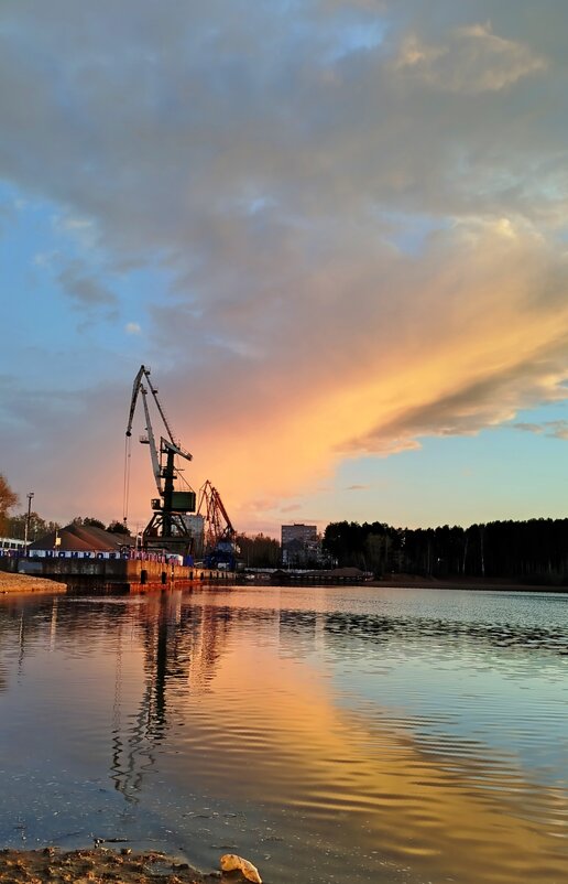 Вечерние облака - светлана льдокова