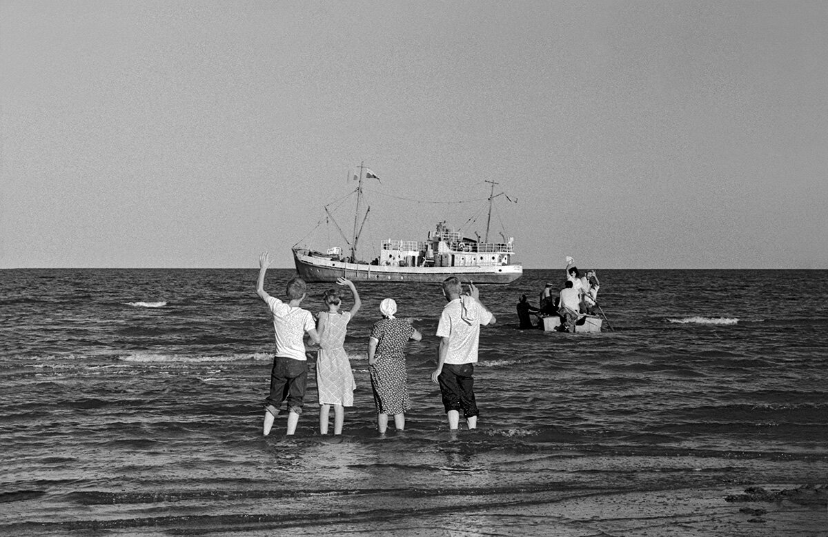 СССР. Аральское море, 1988 г. Остров Лазарева. - Игорь Олегович Кравченко СССР. Аральское море, 1988 г. Остров Лазарева. - Игорь Олегович Кравченко