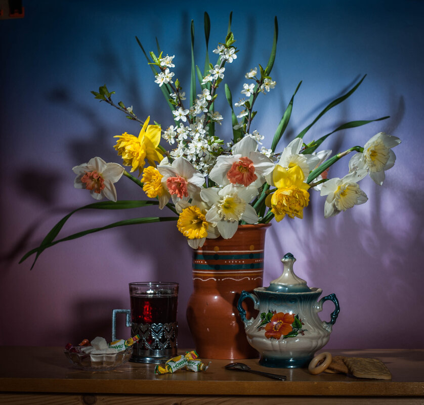 ***Чай с ароматом нарцисс*** - Анатолий Нецепляев