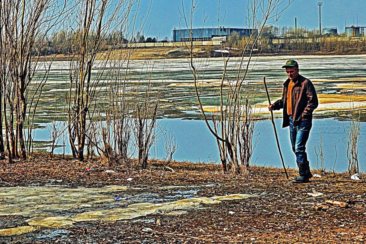 Май...В ледоход на Юганской Оби! - Владимир 