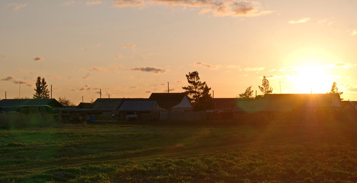 Закат. - сергей ермошкин
