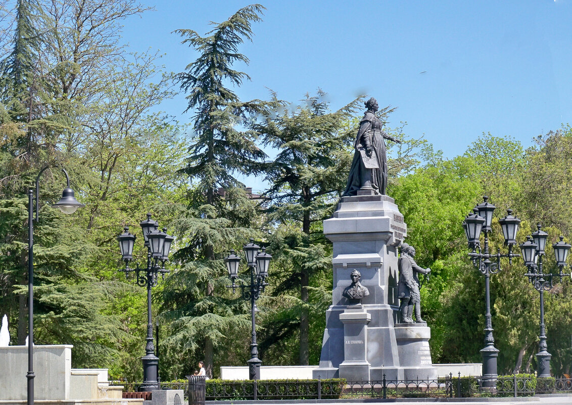 Памятник Екатерине второй - Валентин Семчишин Памятник Екатерине второй - Валентин Семчишин