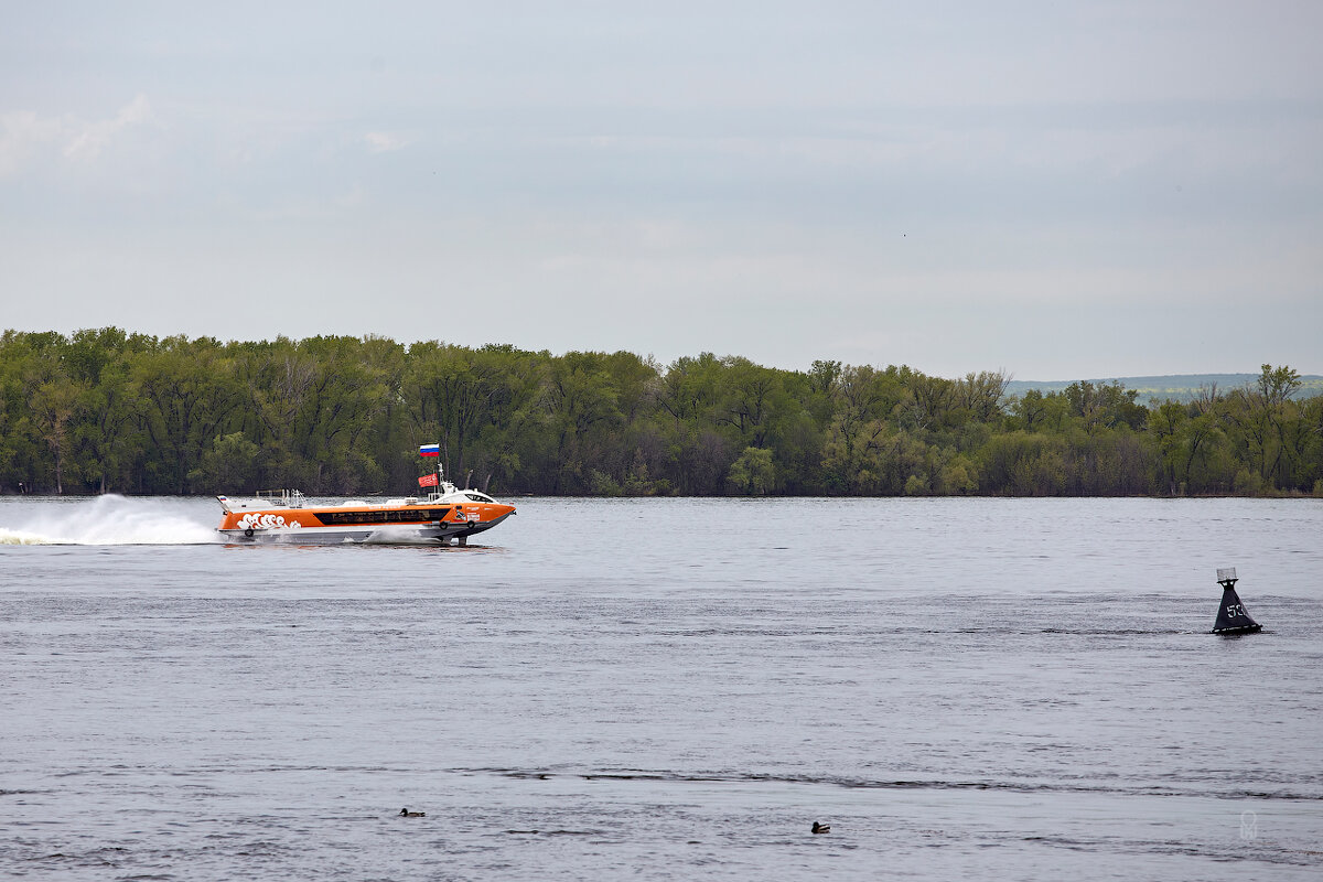 "Валдай" и утки на Волге - Олег Манаенков "Валдай" и утки на Волге - Олег Манаенков