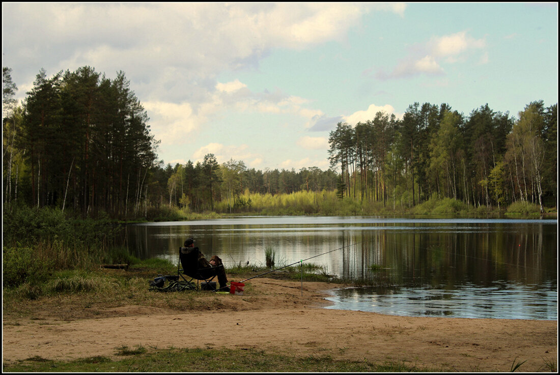 С рыбачком.... - Aleksandr Gal