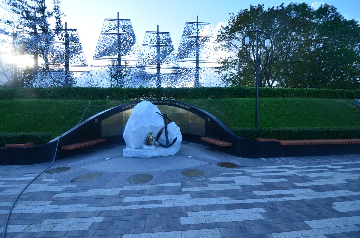 Аллея героев российского флота - Галина R...