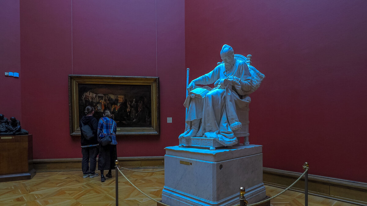 Зарисовка из Музея - юрий поляков