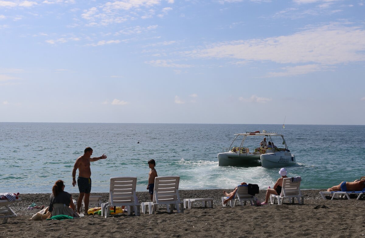 На пляже - Ольга На пляже - Ольга