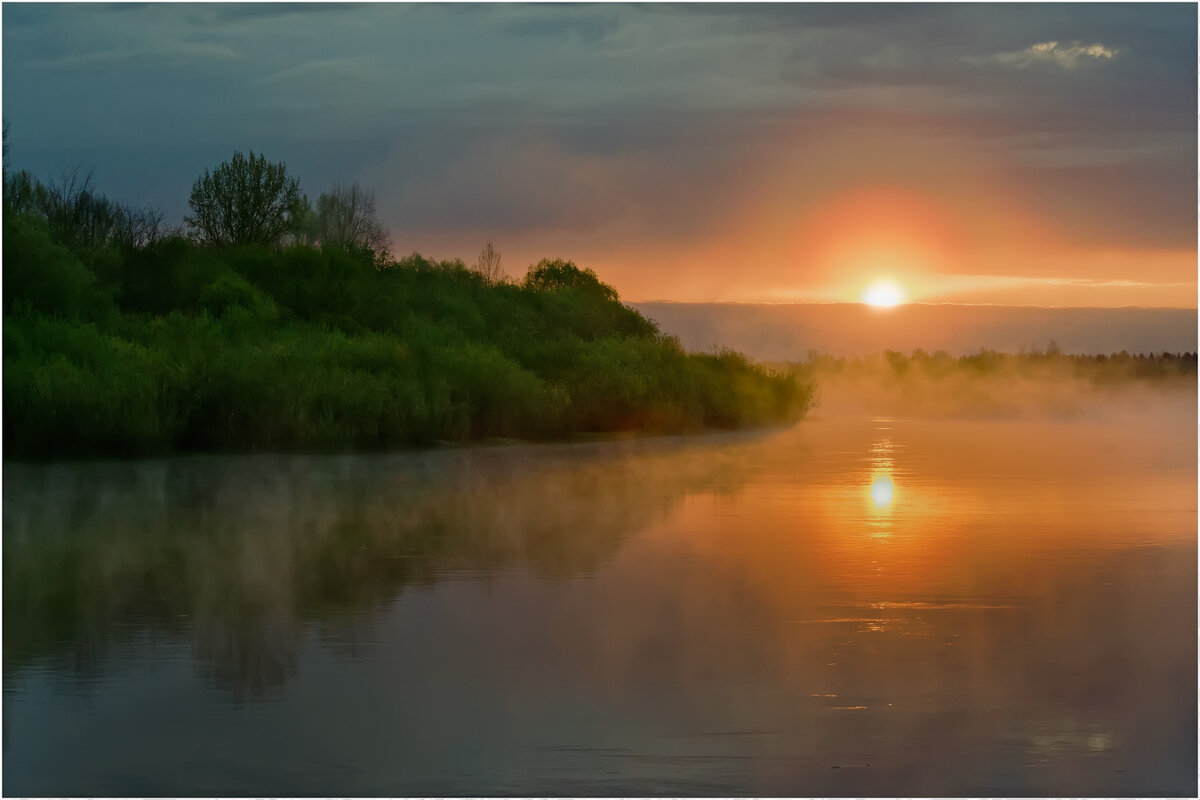 Майский рассвет на Чепце - Валентин Котляров Майский рассвет на Чепце - Валентин Котляров