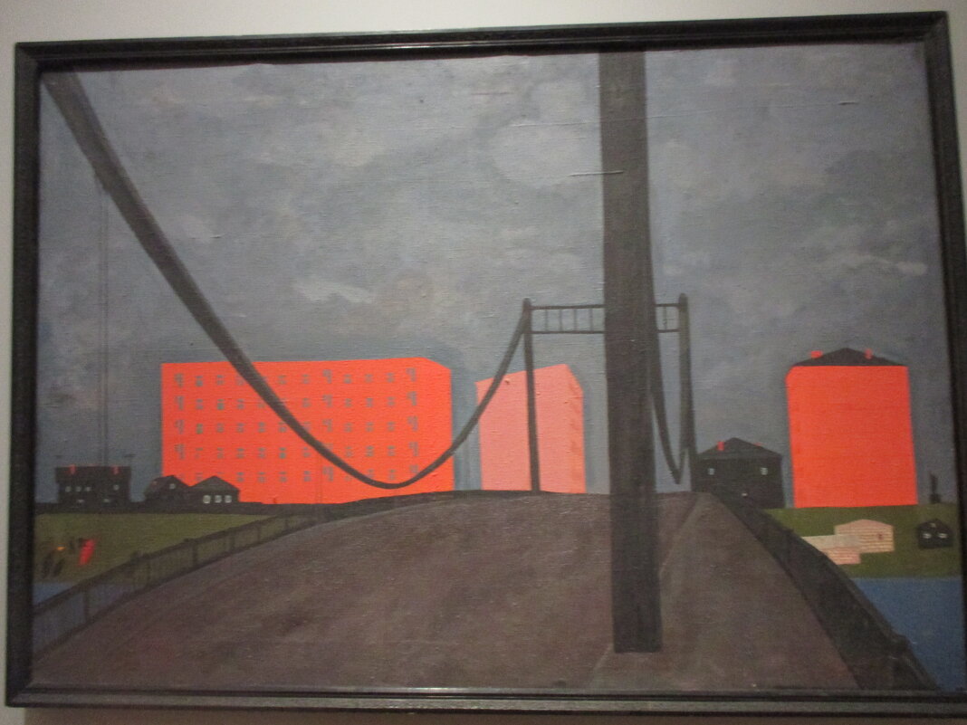 В. Попков (1932-1974). Мост в Архангельске. 1962 год - Маера Урусова