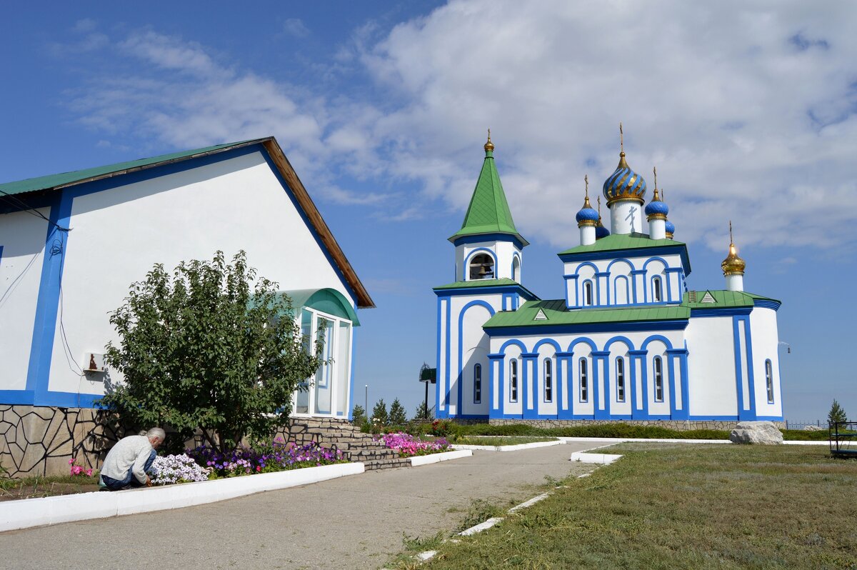 Храм в селе Варна Челябинской области. - Владимир Помазан