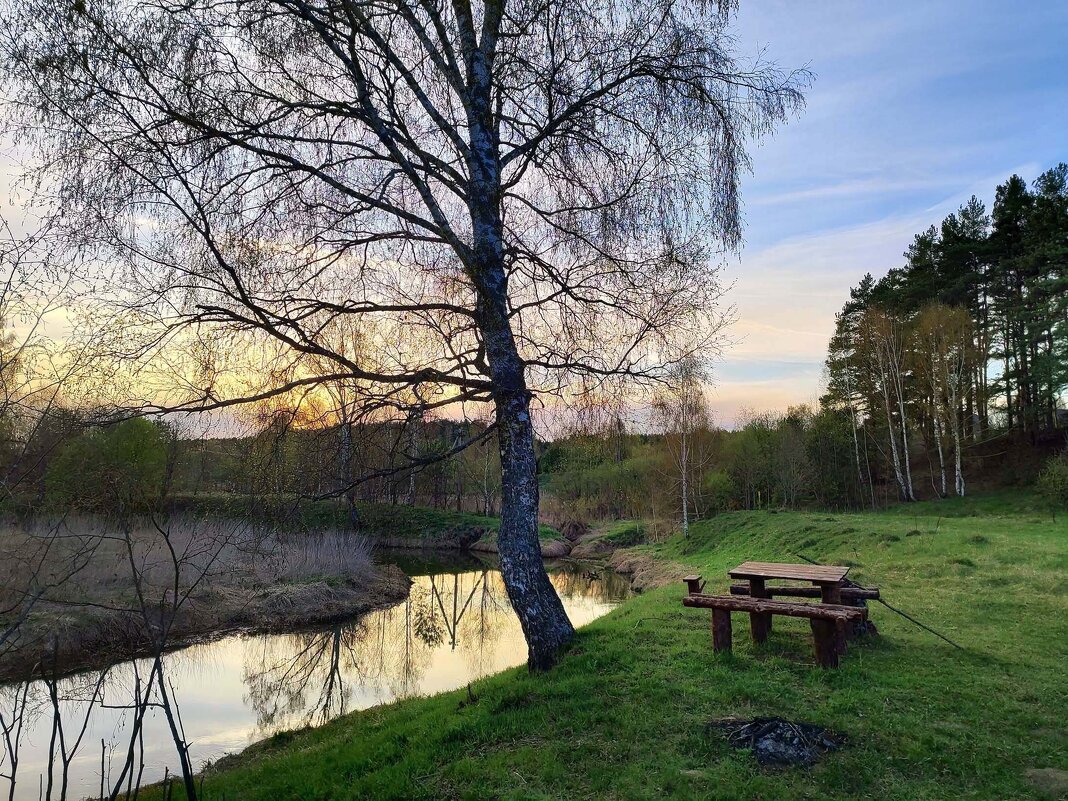 Закат на реке Молокча - Денис Бочкарёв