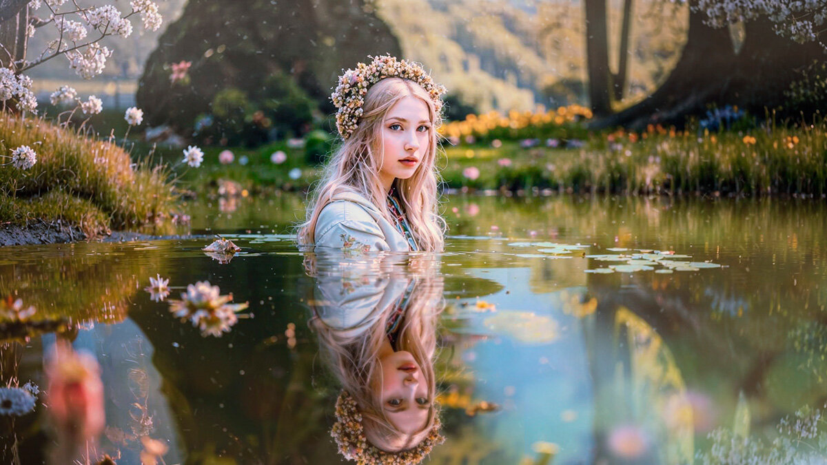 На лесном пруду - Валерий Вождаев