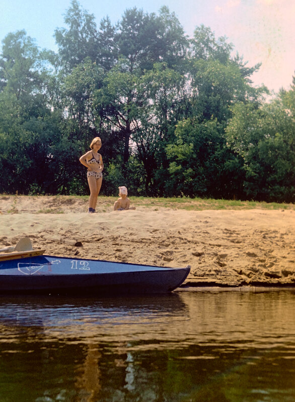 Семья в походе, р.Угра 1974 - Andy Семья в походе, р.Угра 1974 - Andy