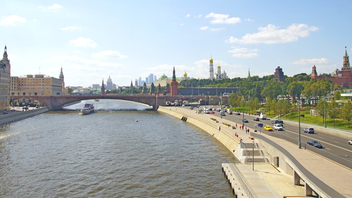 Вид на Москву-реку - Сергей Швечков Вид на Москву-реку - Сергей Швечков