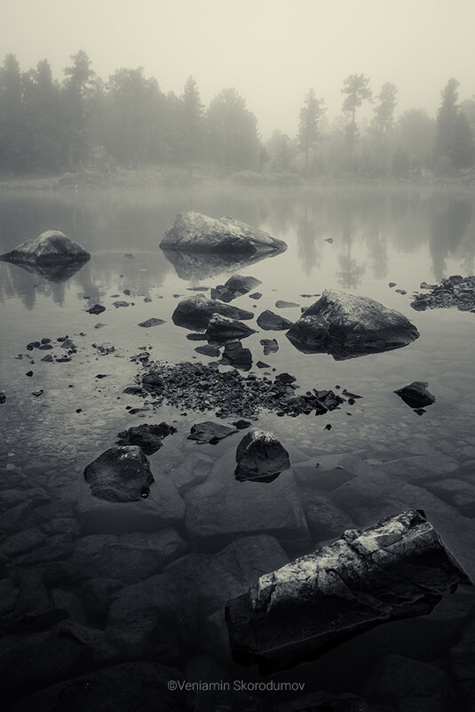 Утро на озере - Вениамин Скородумов Утро на озере - Вениамин Скородумов