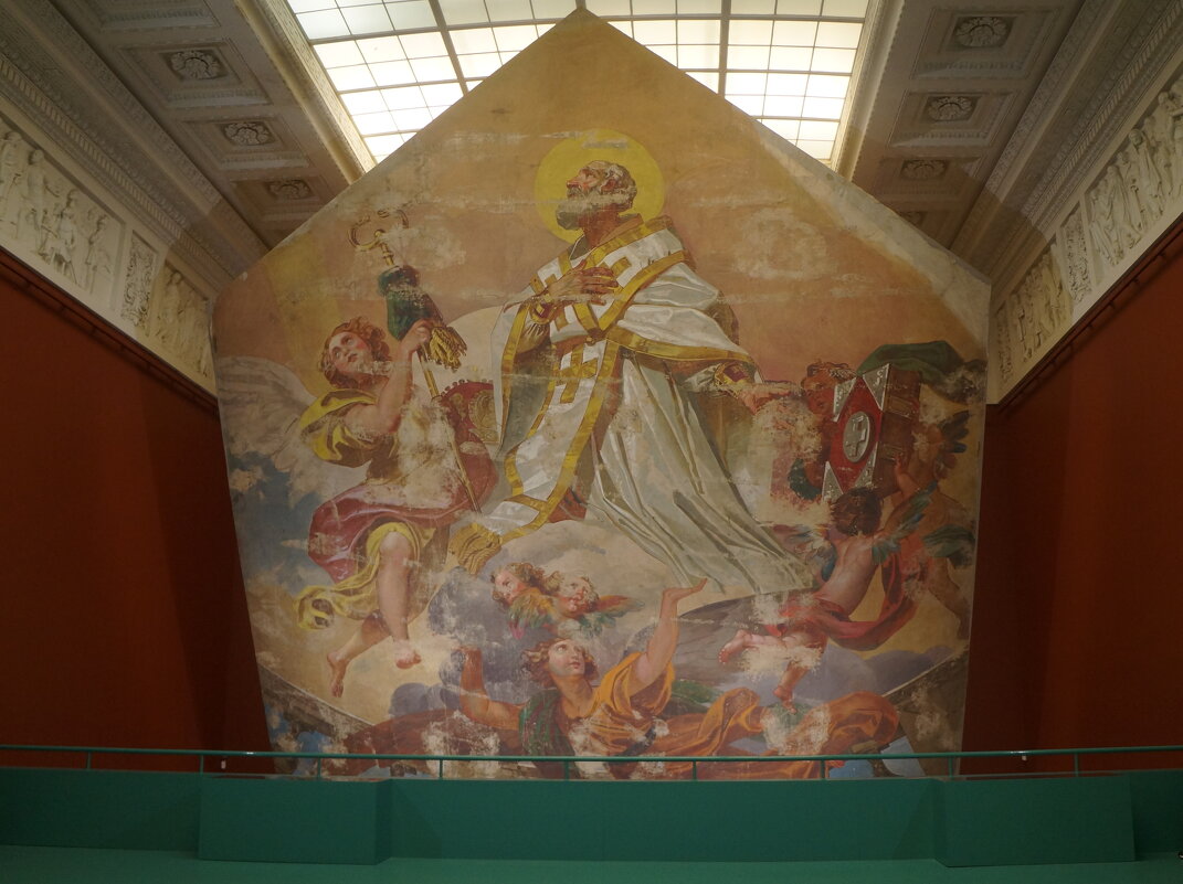 Святой Николай Мирликийский с ангелами / 1843-1847 - zavitok *