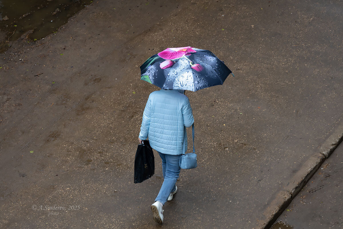 Идущая под зонтом - Александр Синдерёв