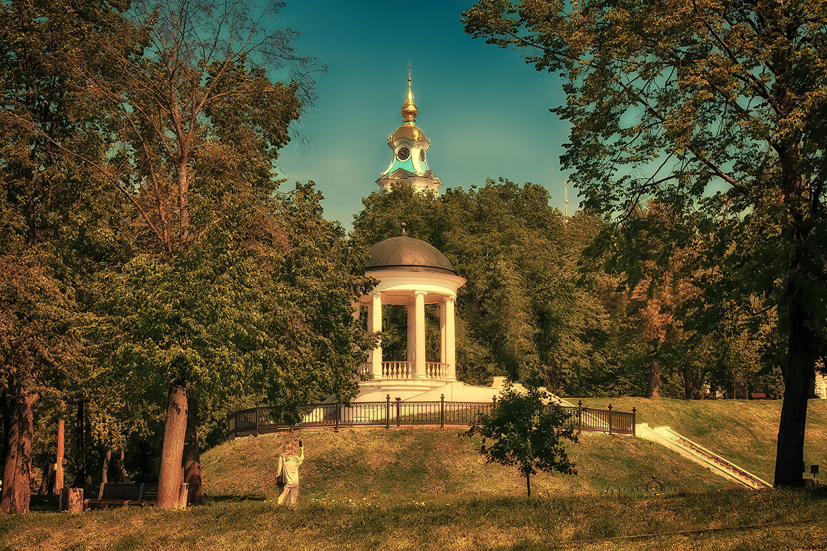 Кострома. Беседка Островского. - Николай Феофанов