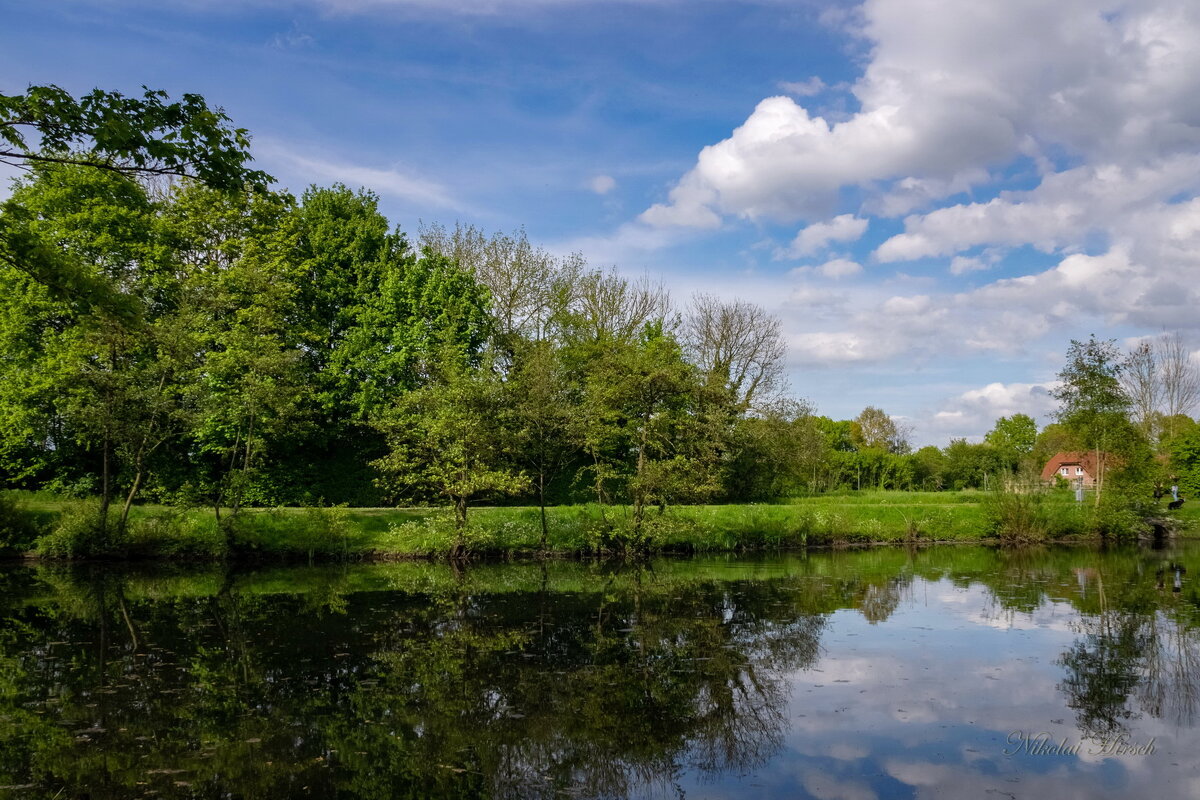 Апрельский пейзаж... - Николай Гирш