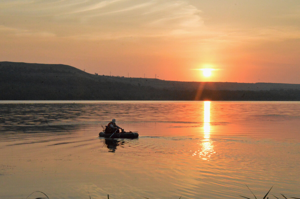 Рыбалка на рассвете.... - Надежда Куркина Рыбалка на рассвете.... - Надежда Куркина