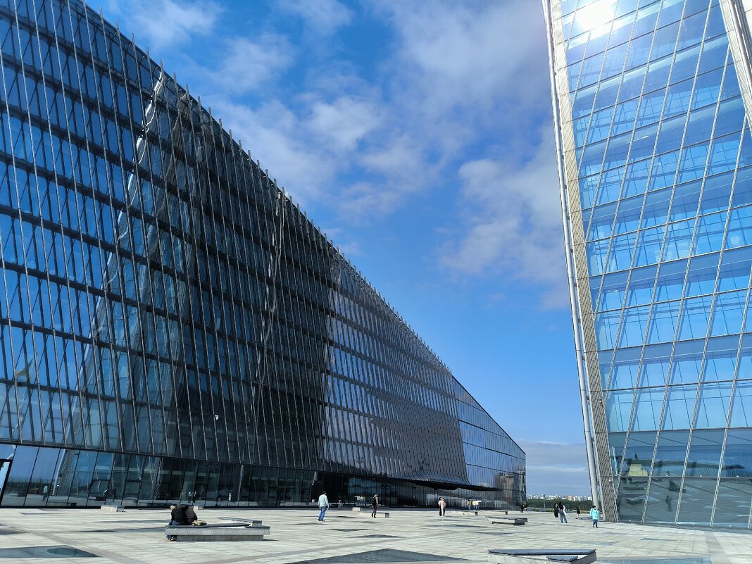 На территории Лахта-центра. - Ольга На территории Лахта-центра. - Ольга