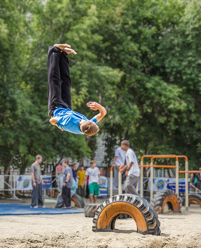 Паркур - SanSan 