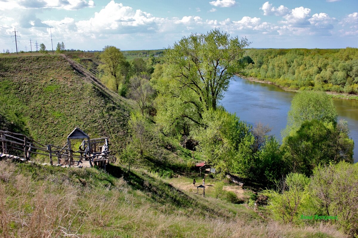 На обрыве, над Хопром! - Восковых Анна Васильевна На обрыве, над Хопром! - Восковых Анна Васильевна