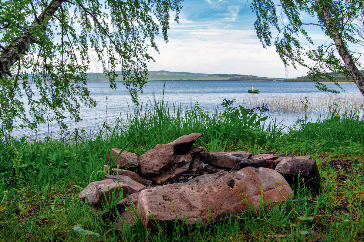 Летний день на озере.... - Алексей Мезенцев
