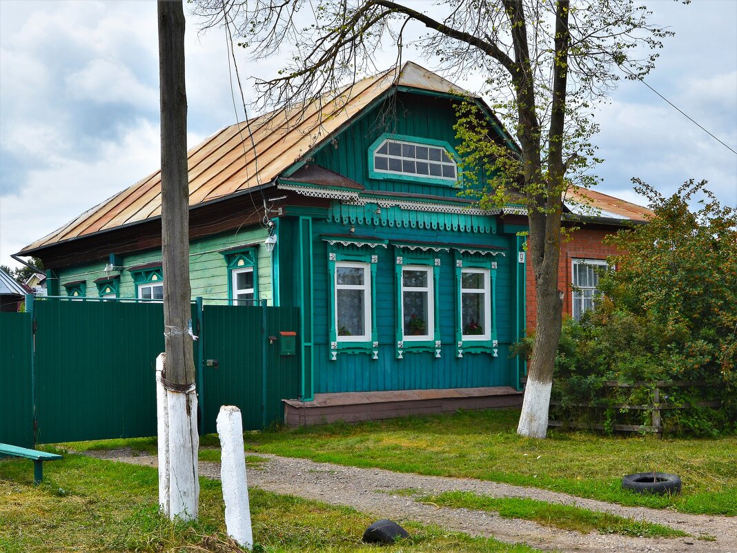 Ядрин. Дом по ул. Ленина 9. - Пётр Чернега Ядрин. Дом по ул. Ленина 9. - Пётр Чернега