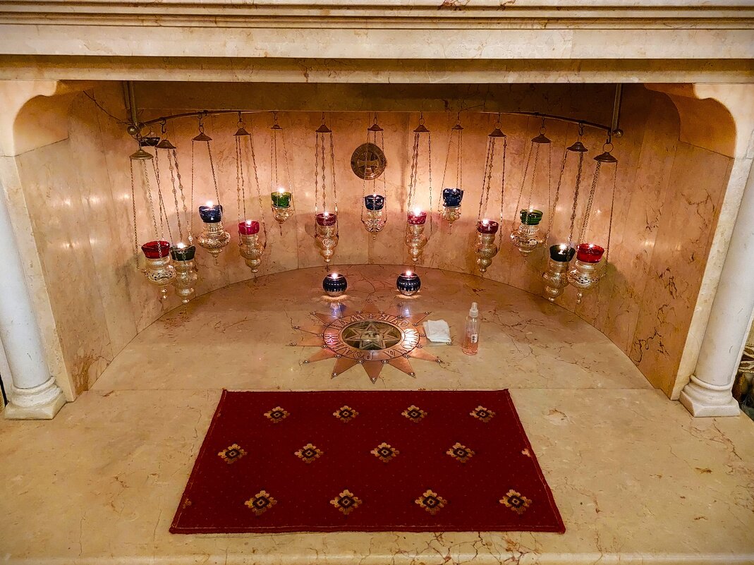 Копия престола над местом Рождества Христова в Вифлееме. - Константин Анисимов Копия престола над местом Рождества Христова в Вифлееме. - Константин Анисимов