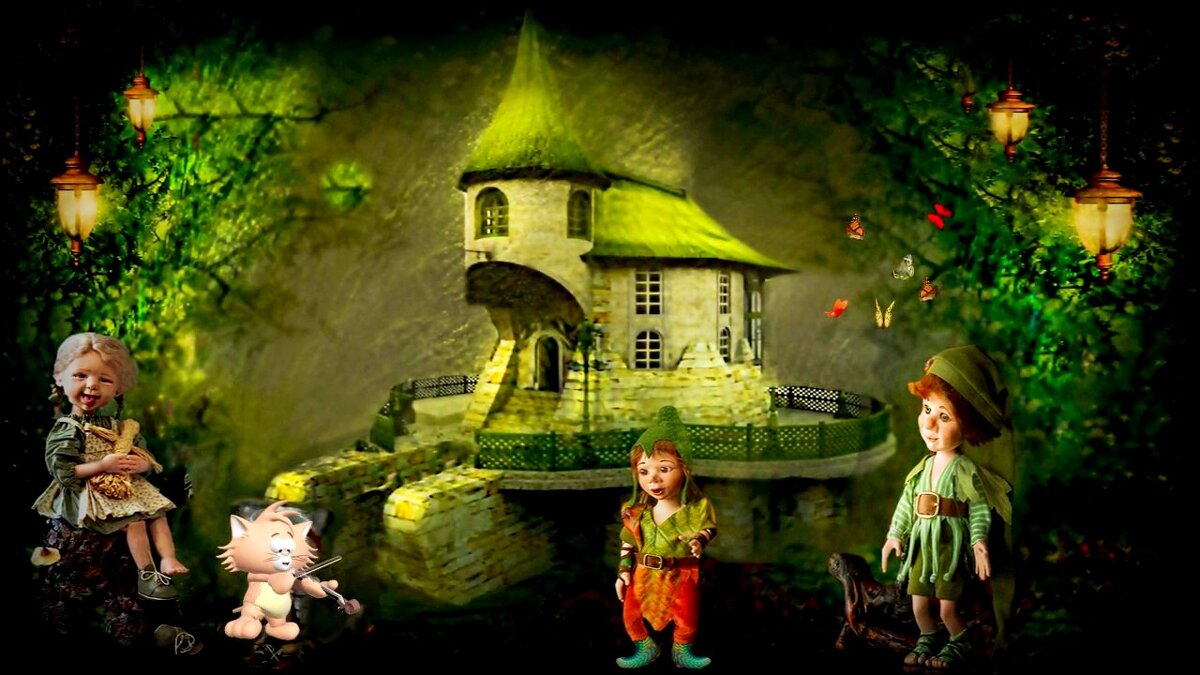 Малыш в поисках друзей.Встреча с Сонечкой и ее друзьями №13 -заключение - Е.М. ***