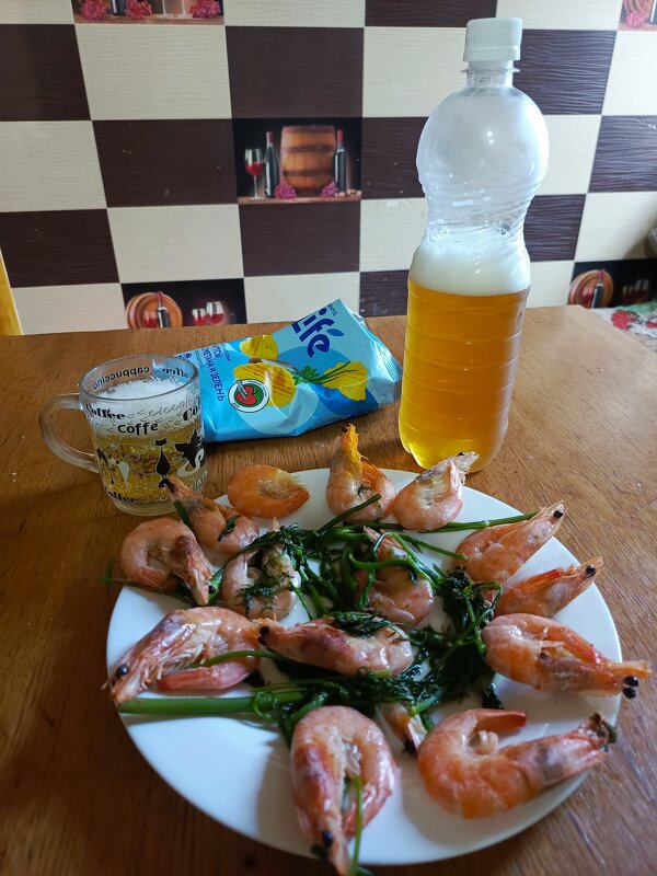 А после работы пиво с креветками - Татьяна Пальчикова