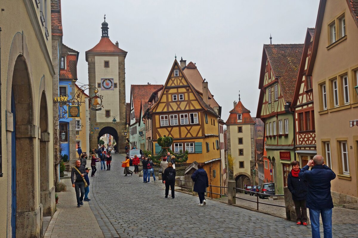 Баварский город Ротенбург-на-Таубере – символ средневековой Германии. - Галина 