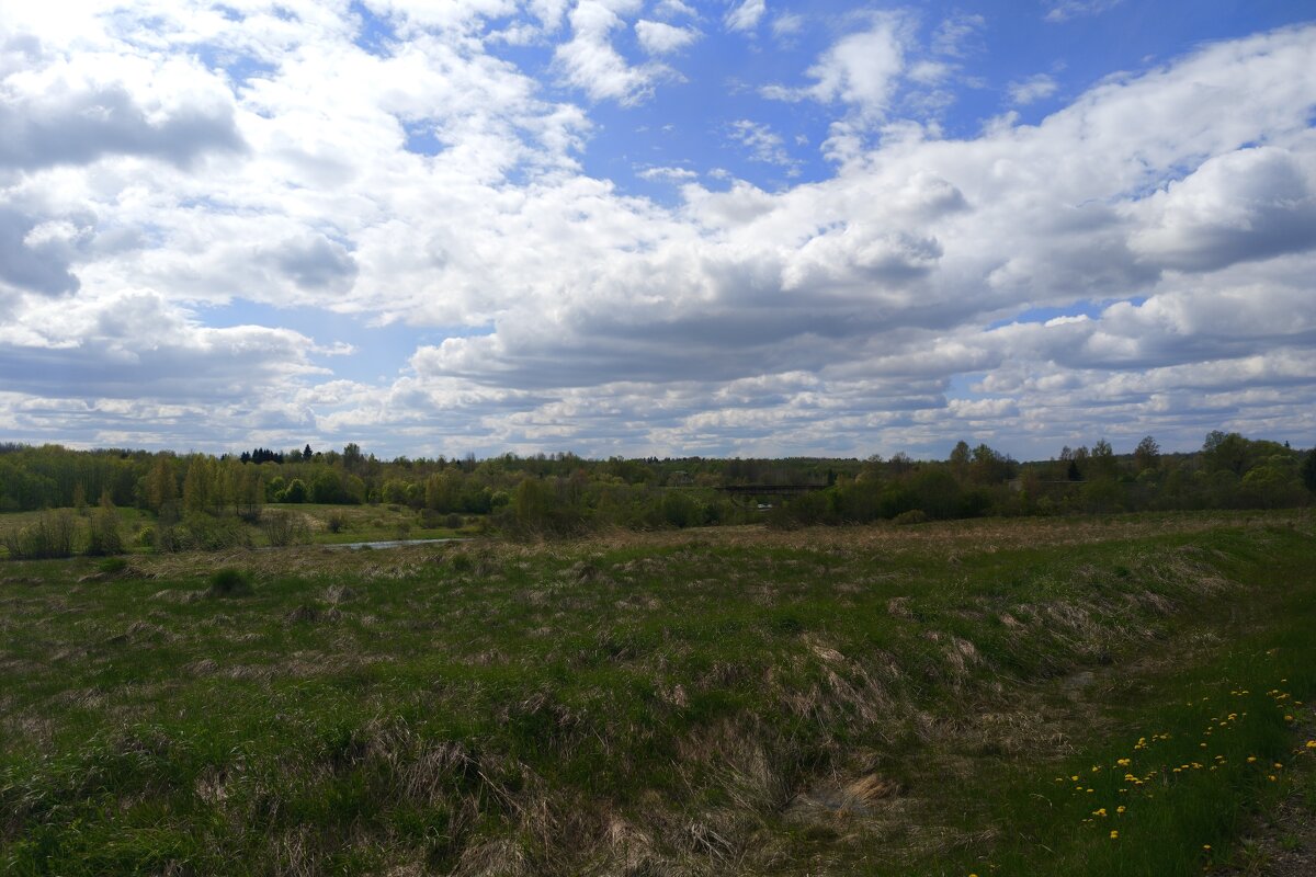 Вид на мост в д.Белошкино - Артем 