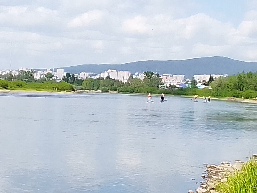 Водные самокаты. - Екатерина Панова