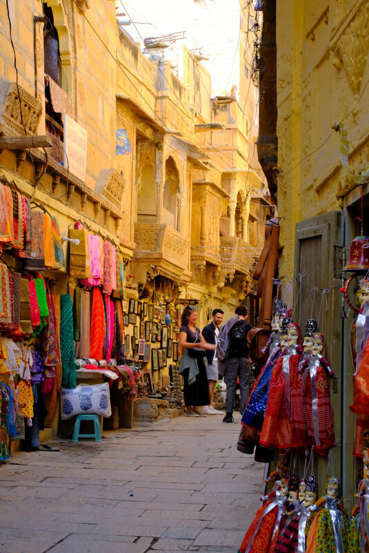 Переулок внутри форта Жайсальмер - Георгий А