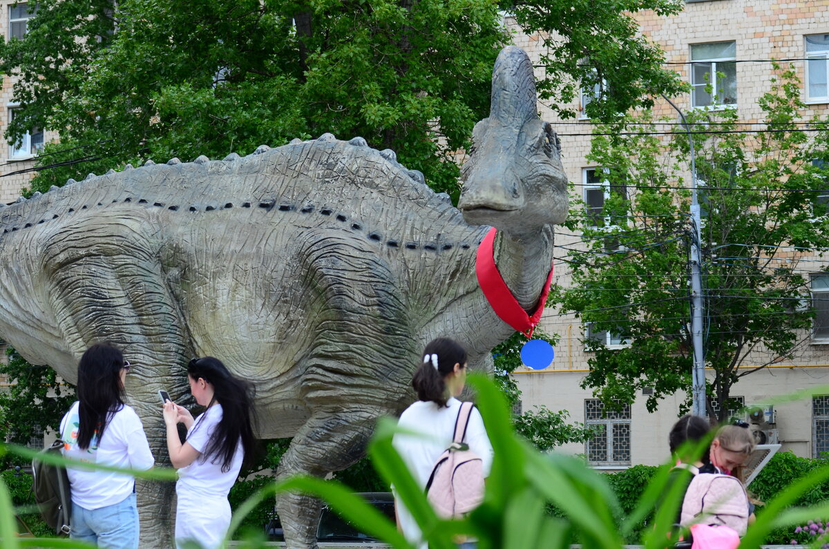 Динозавры в городе. - Наталья Вязигина
