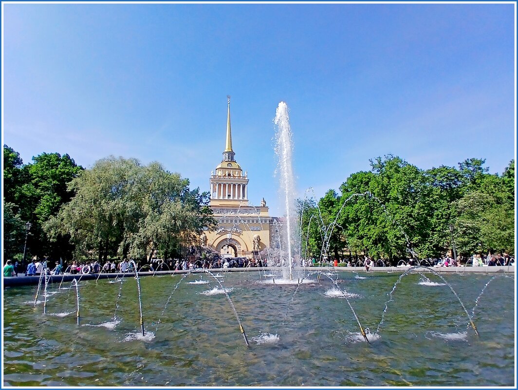 Фонтан у Адмиралтейства. - Лия ☼