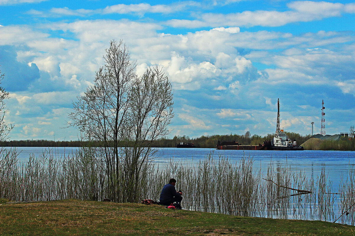Июнь...Утро на Юганской Оби! - Владимир 