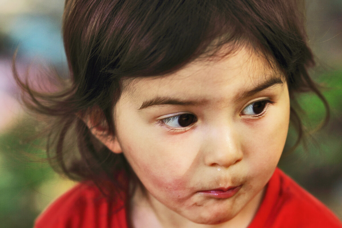 Внучка позирует - Юрий Гайворонскiий