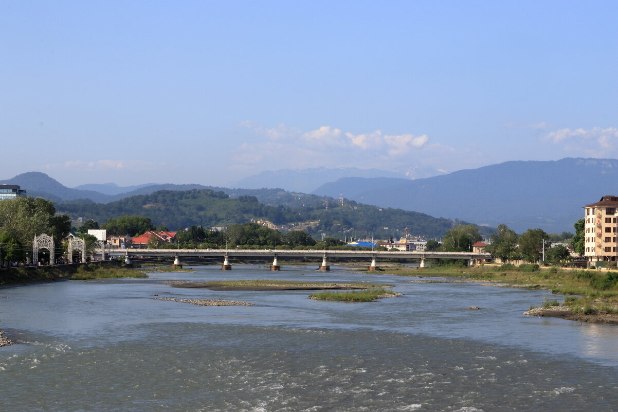 Мост через Мзымту. - Александр Николаев
