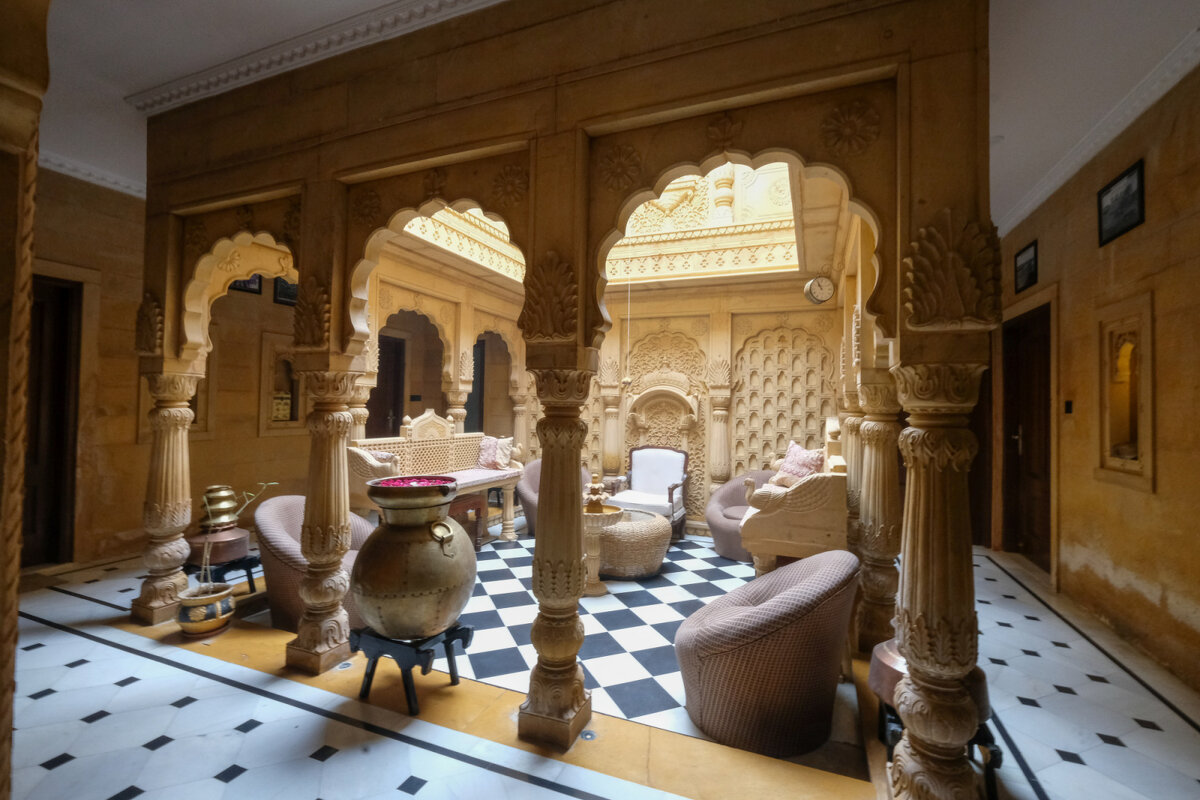 Интерьер дома в форте Жайсальмер (2) - Георгий А Интерьер дома в форте Жайсальмер (2) - Георгий А
