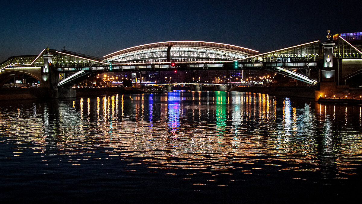 Ночь, Москва, Москва река ;-) - Алексей Пышненко